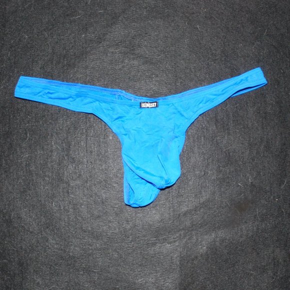 Ikingsky Dark Blue Thong Mens - Picture 1 of 2